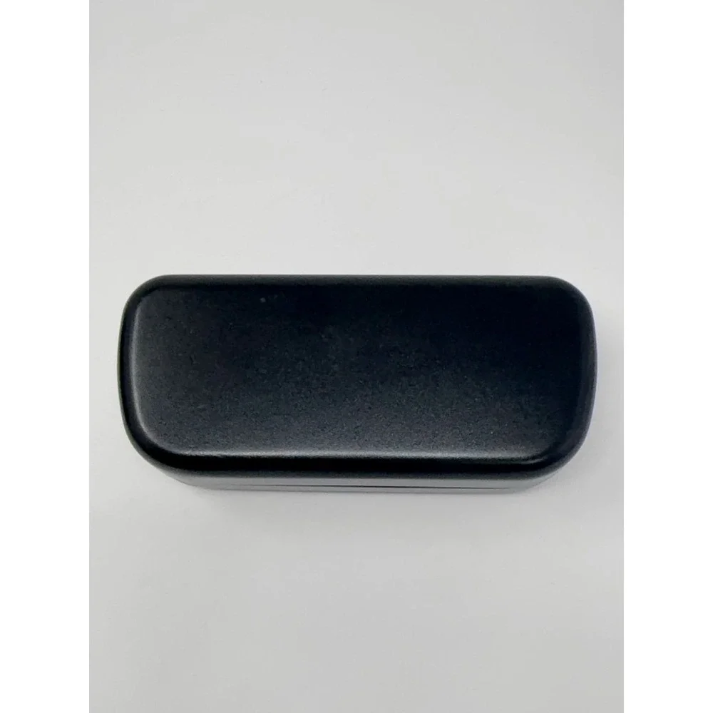 Coach Clamshell Hard Sunglass Case Lined Black Designer Travel Work Office‎
